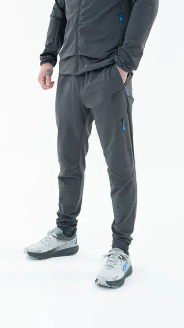 elude ghost men's tracksuit set coal/blue