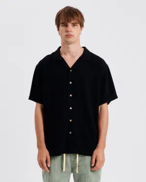 ERNIE RESORT SHIRT - BLACK