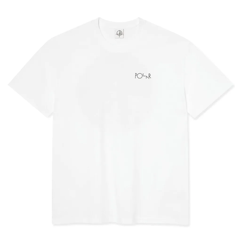 Fill logo Burnside 2084 t-shirt - White