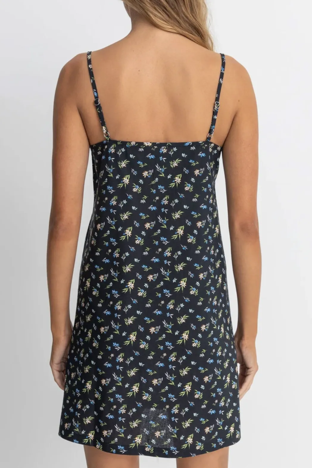 Fleur Floral Keyhole Slip Dress