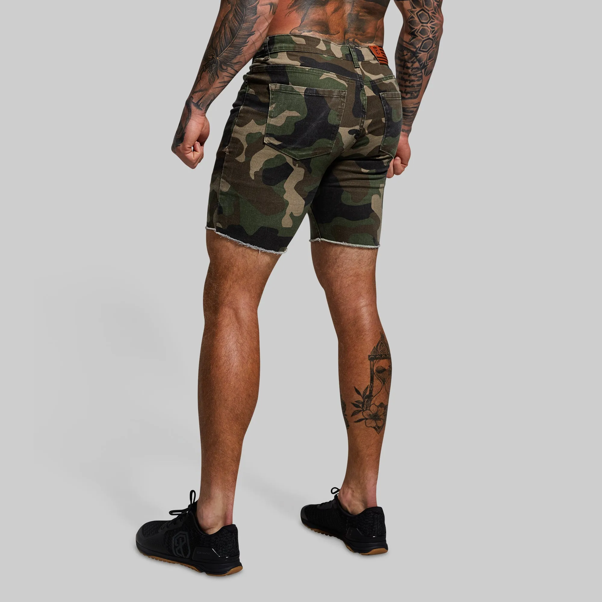 FLEX Stretchy Jort (Woodland)