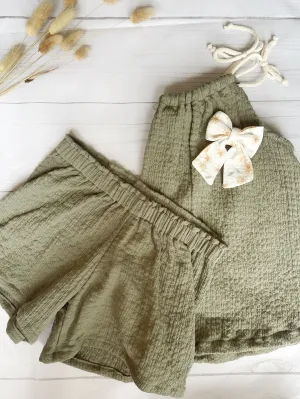 Floaty Shorts - Olive