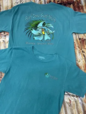 Flower Barrel Short Sleeve Shirt