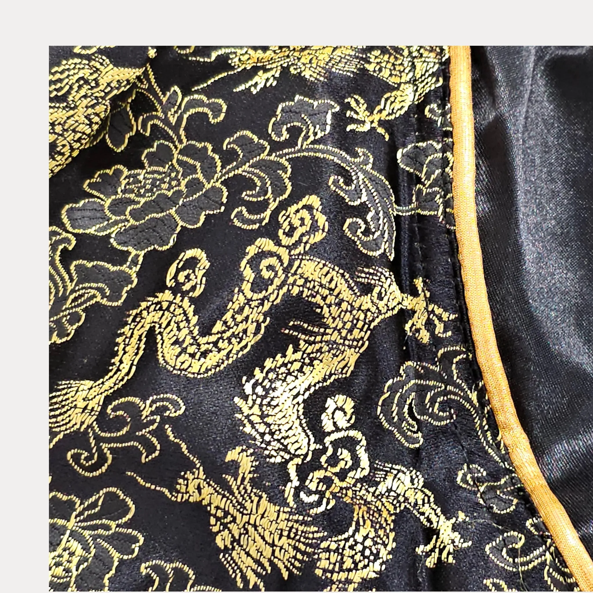 Fluory Gold Leaf Adult Muay Thai Shorts