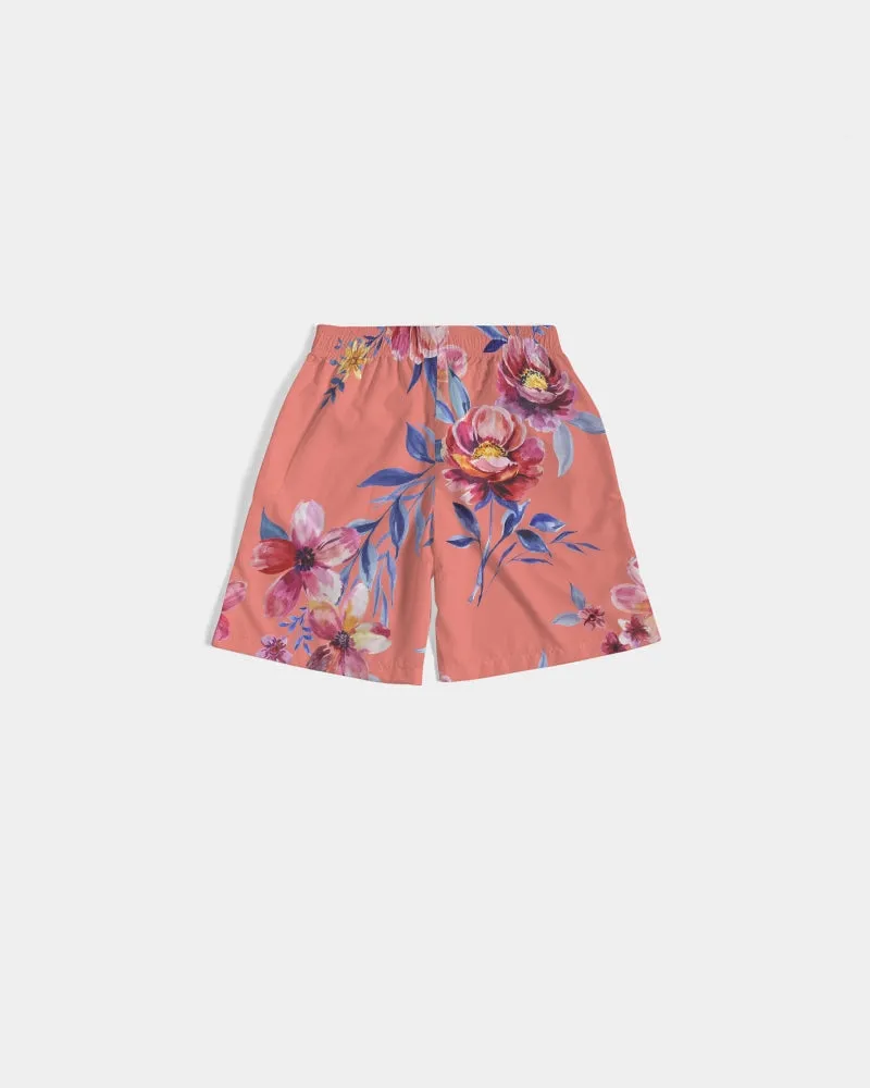 Forbidden Floral  Men's Jogger Shorts