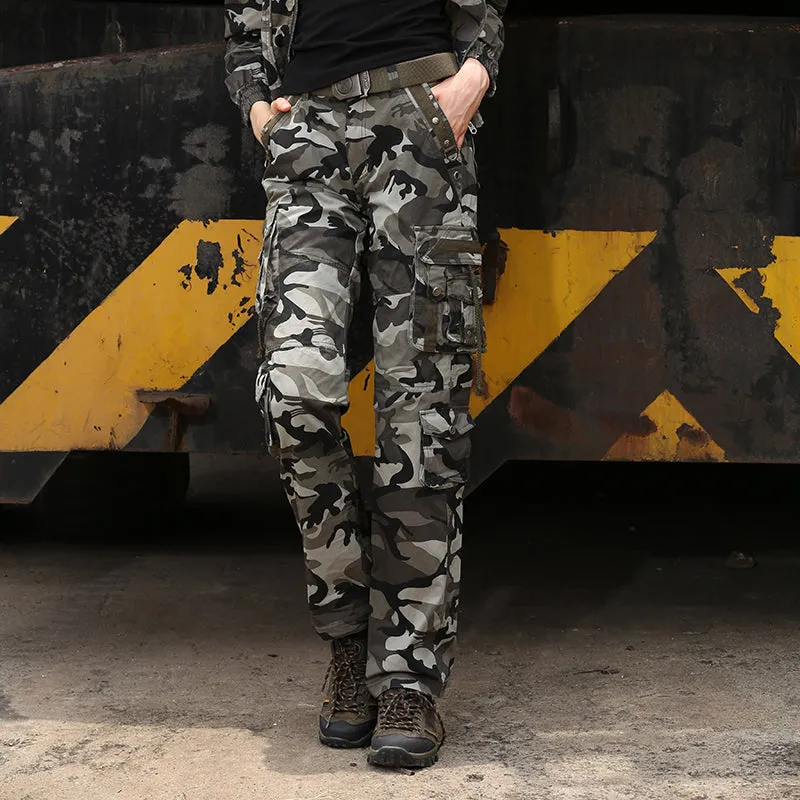 Free Army Brand Cotton Military Casual Womens Pants Winter Fashion Overalls Camouflage Ladies Loose Mid Waist Trousers GK-929B