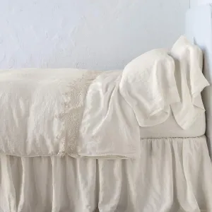 Frida Flat Sheet - Parchment - King