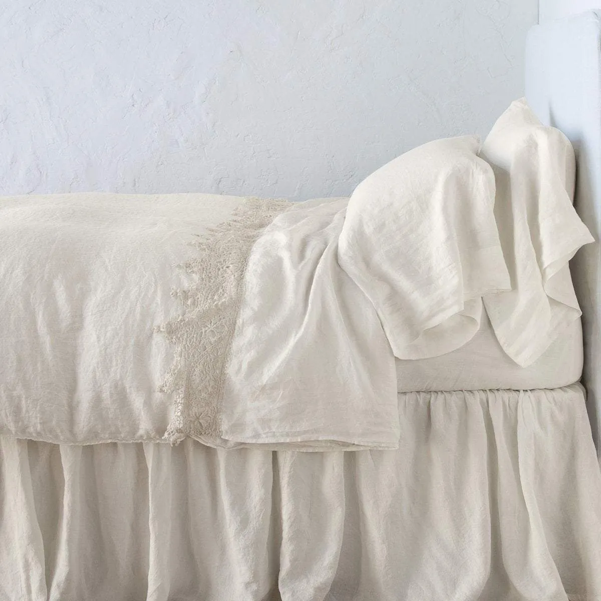 Frida Flat Sheet - Parchment - King