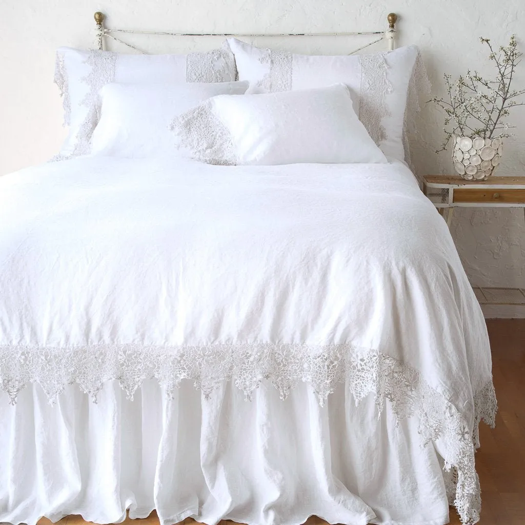 Frida Pillowcase - White - King