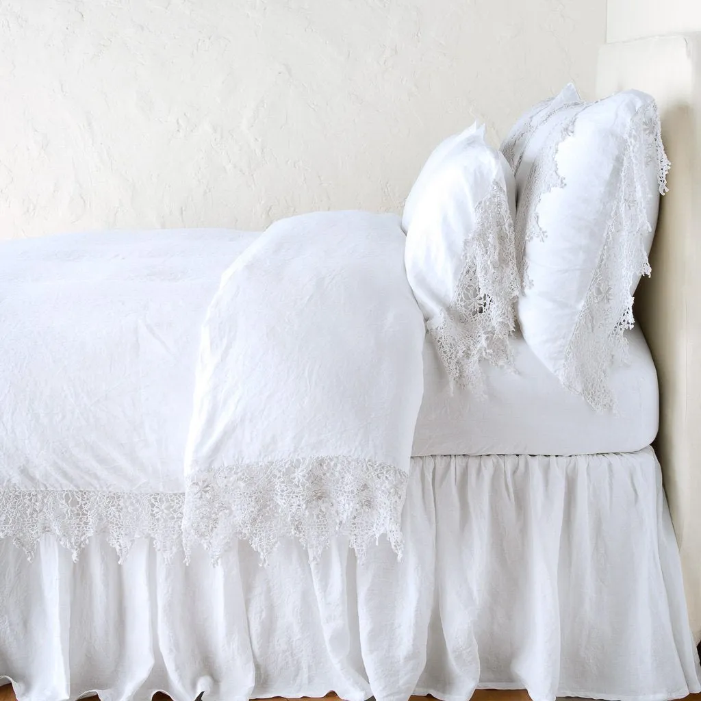 Frida Pillowcase - White - King