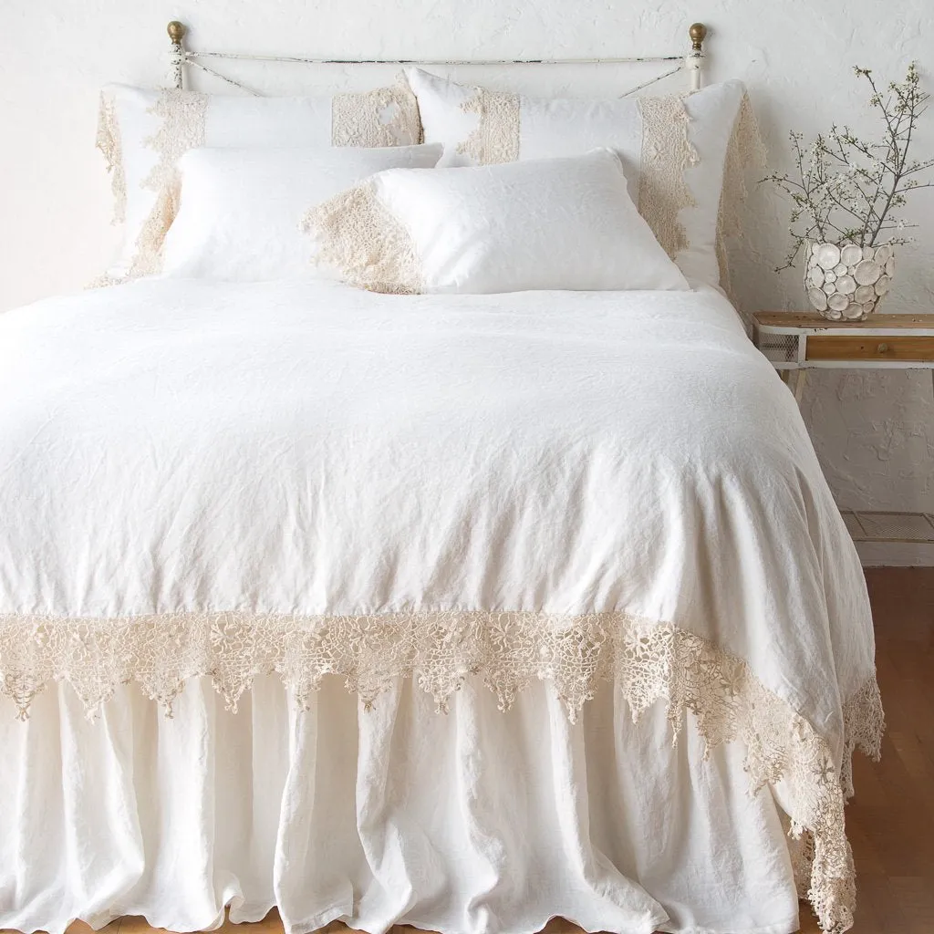 Frida Pillowcase - Winter White - Standard