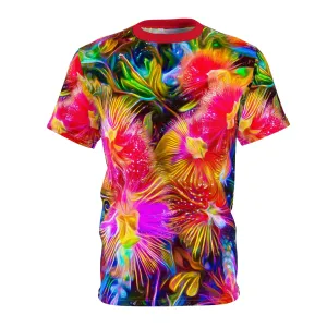 Galaxy Flower Unisex AOP Cut & Sew Tee
