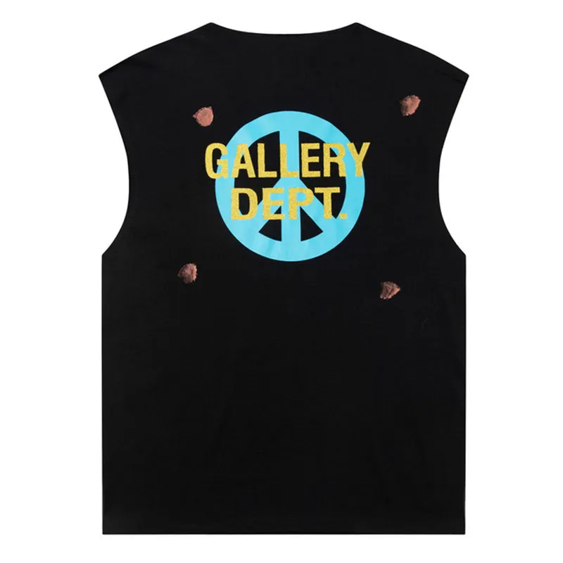 Gallery Dept Letter Logo Printed Vest