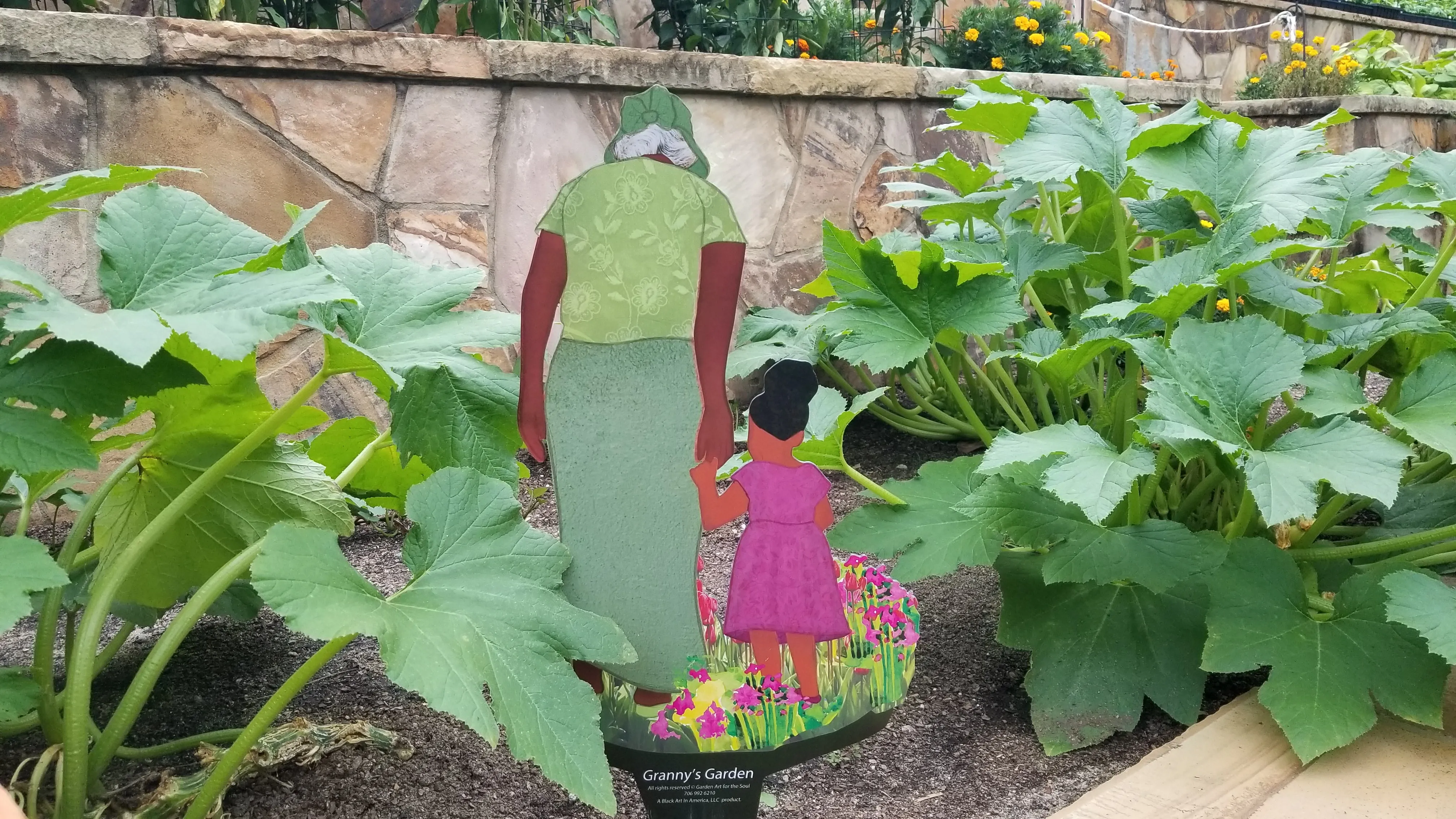 Garden Art - Granny's Garden