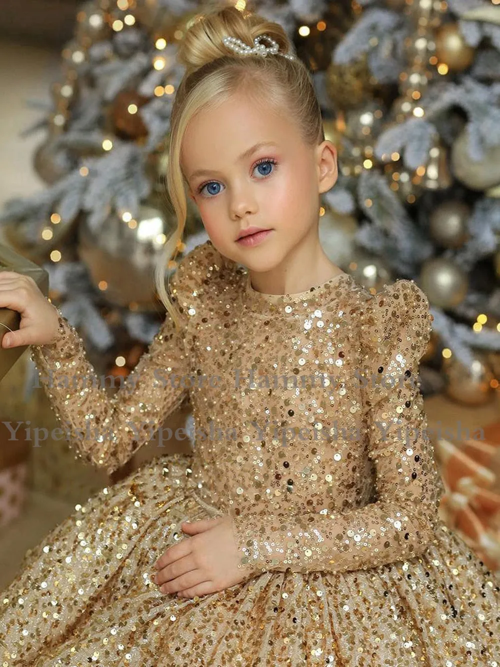 Girl Dress Long Sleeves