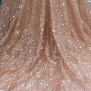 Glitter Sequin Rose Gold Long Prom Dresses Sexy Spaghetti Straps Backless Arabic Evening Gowns Women Formal Party Dress
