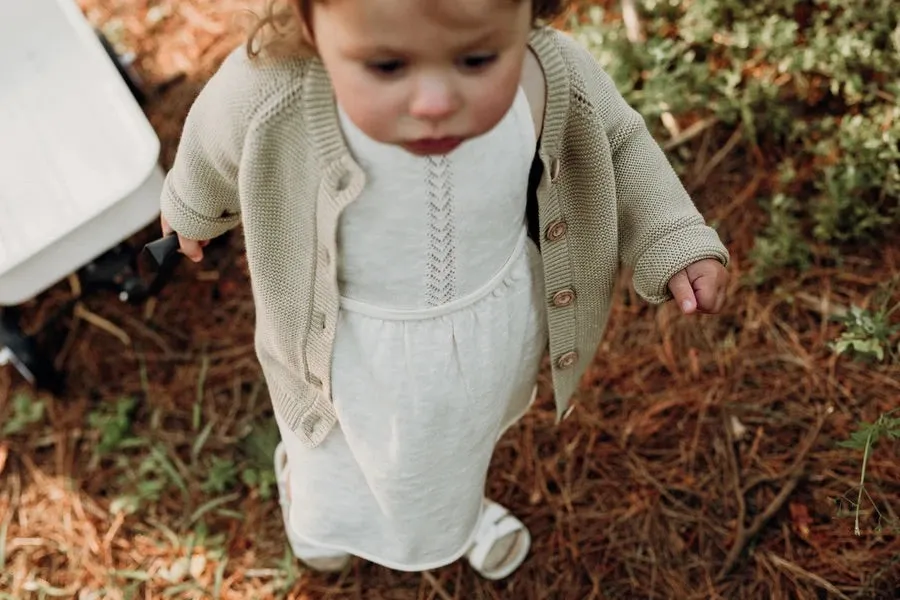 GROWN SLUB LINEN DRESS