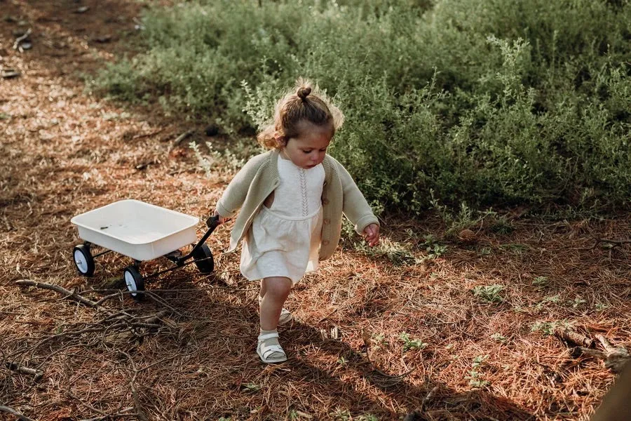 GROWN SLUB LINEN DRESS