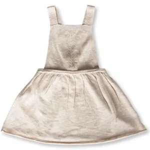 GROWN SLUB LINEN DRESS