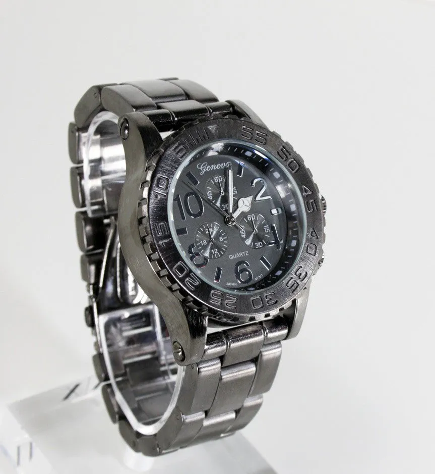 Gun Metal (Style) Watch