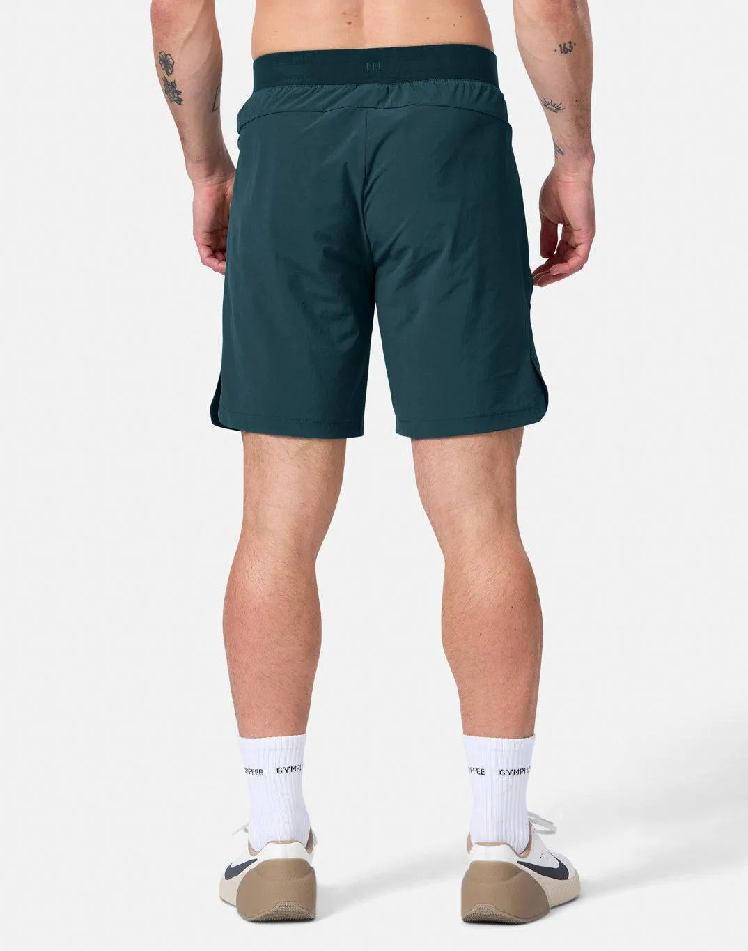 Gym Coffee Relentless Shorts (Mens) - Moss Green