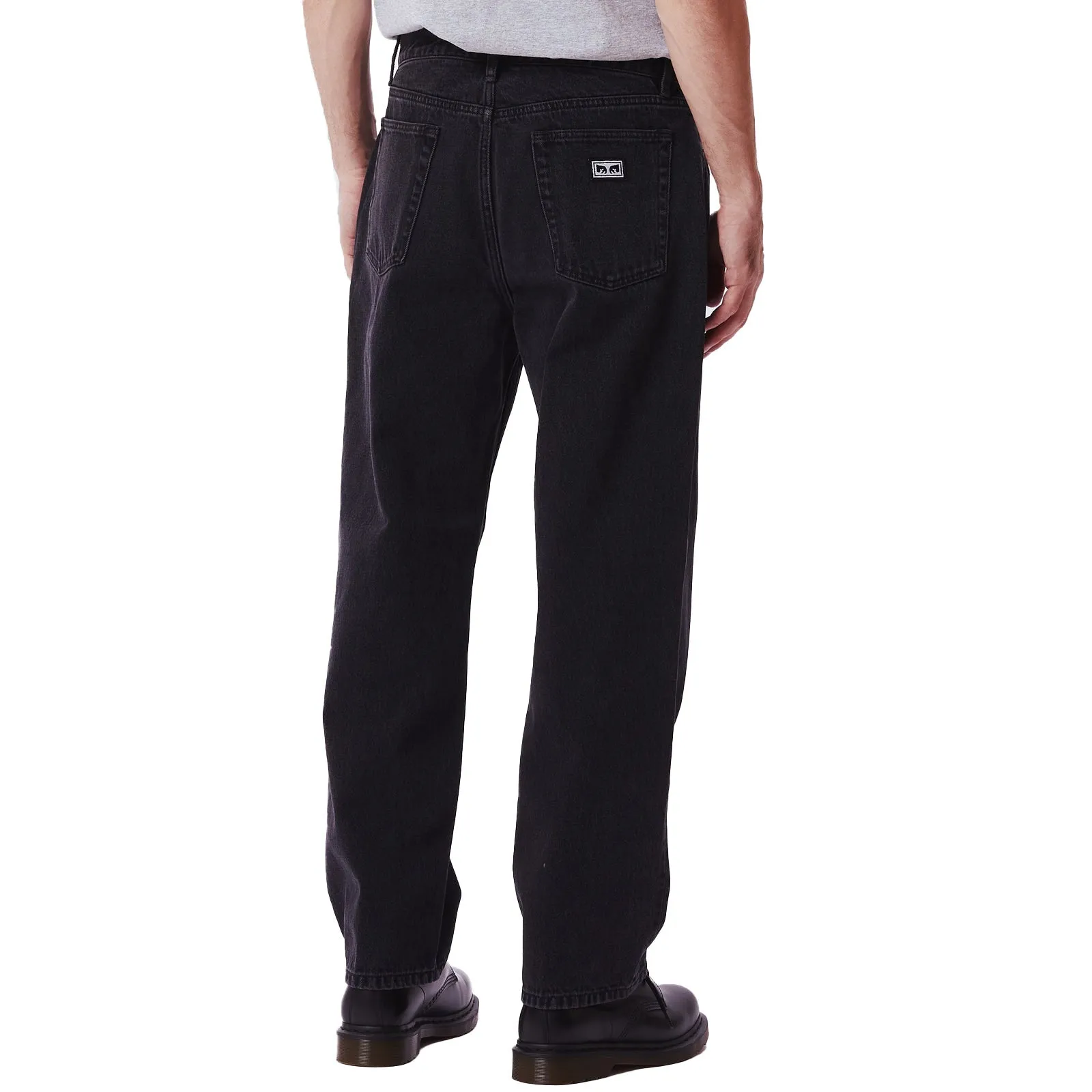 Hardwork Denim Pants Faded Black
