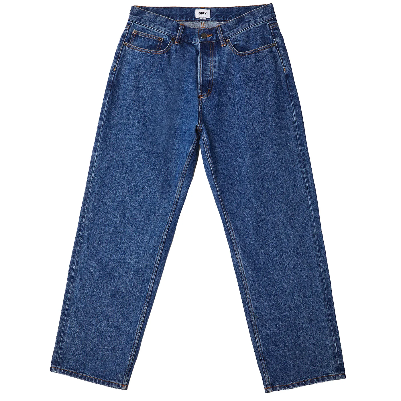 Hardwork Denim Pants Stonewash Indigo