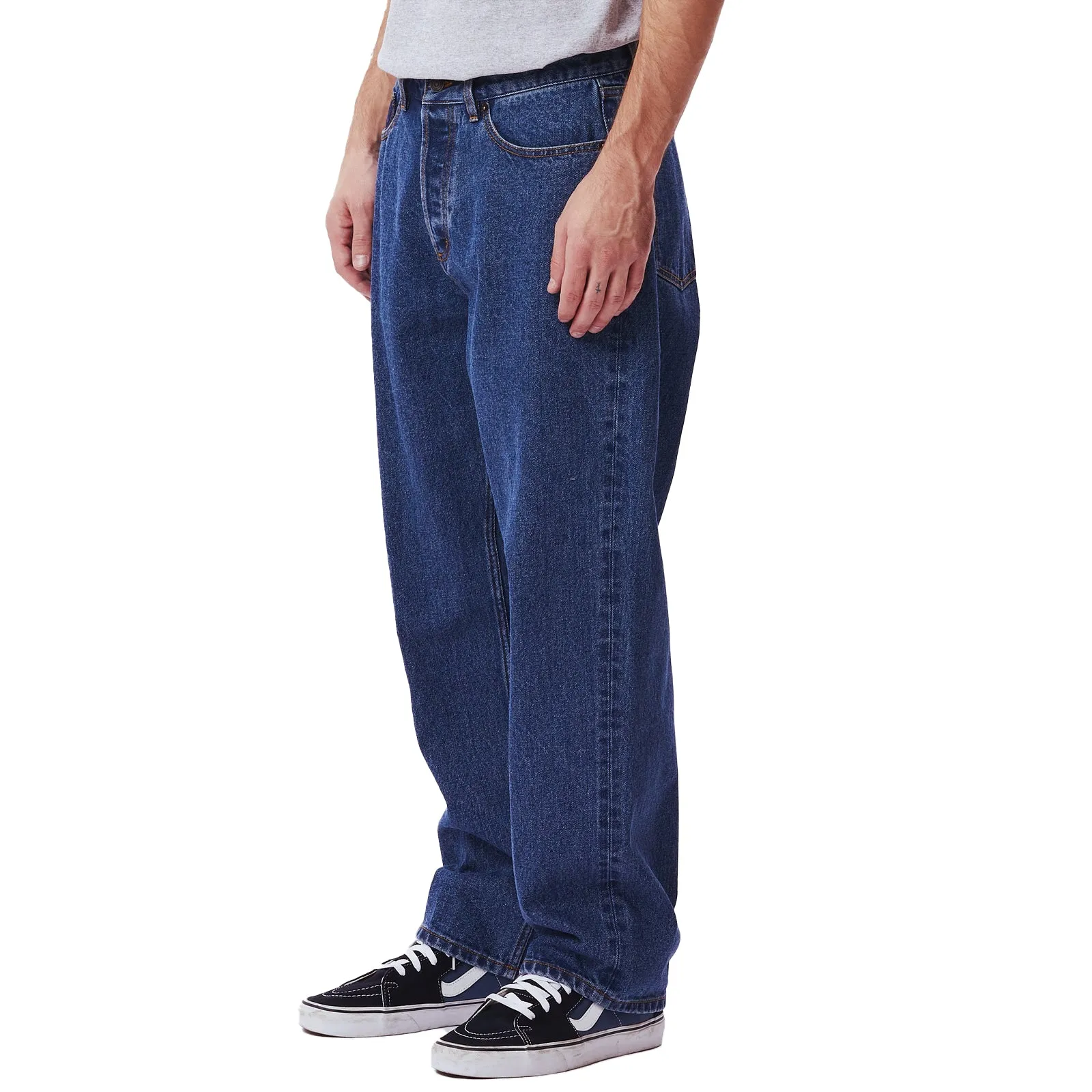 Hardwork Denim Pants Stonewash Indigo