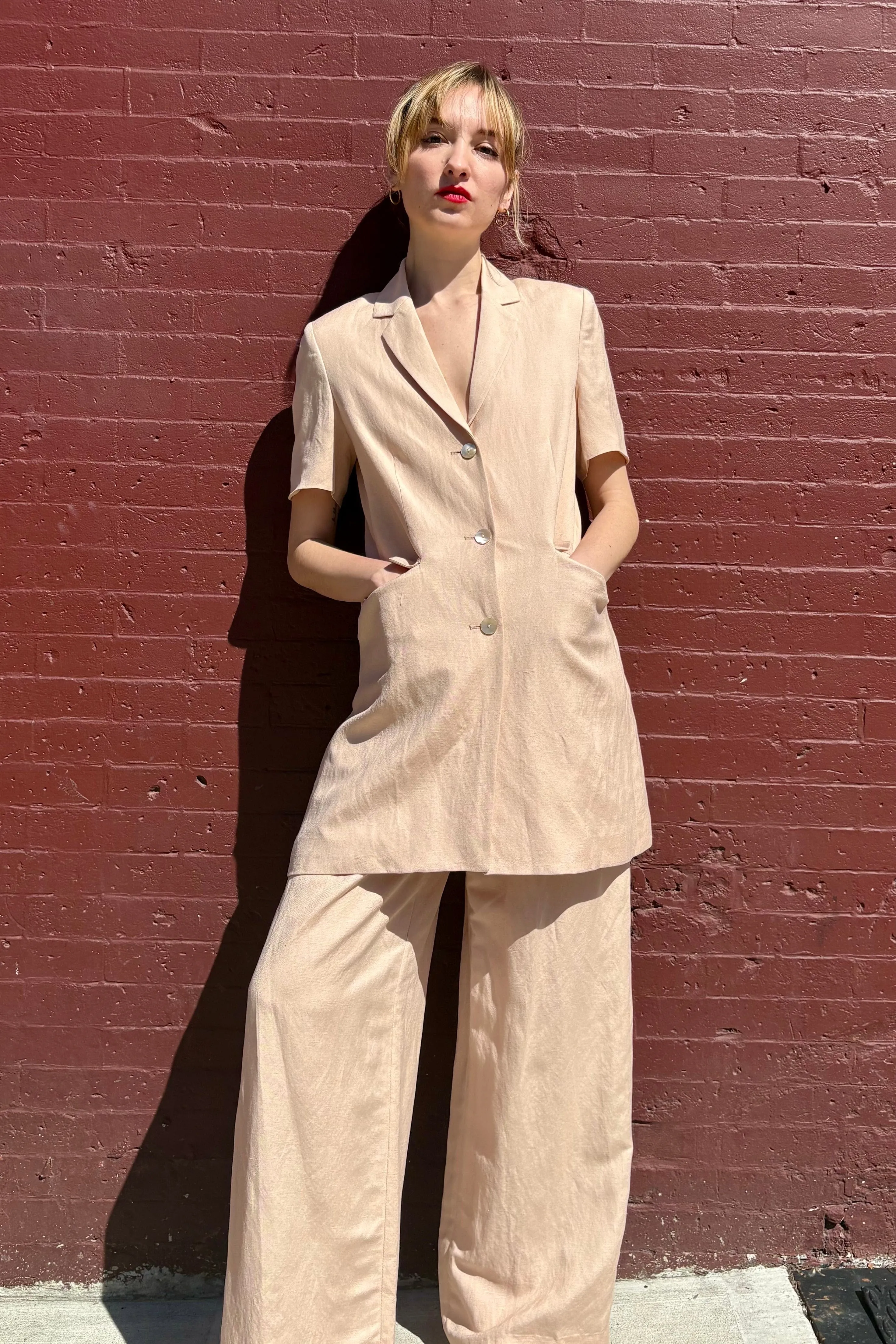 Hardy Dracket in Linen Blend