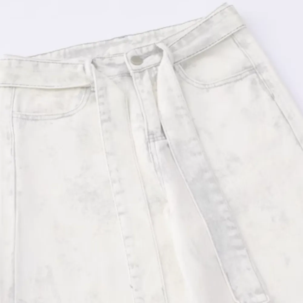 High Street Tie Dye Washed Baggy Jeans