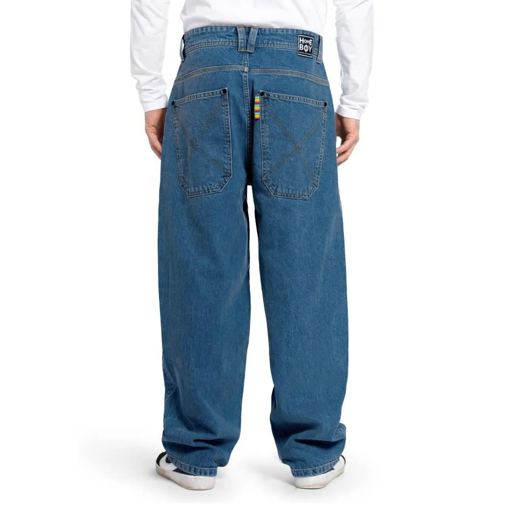 Homeboy Pant X-tra MONSTER Jeans - Washed Blue