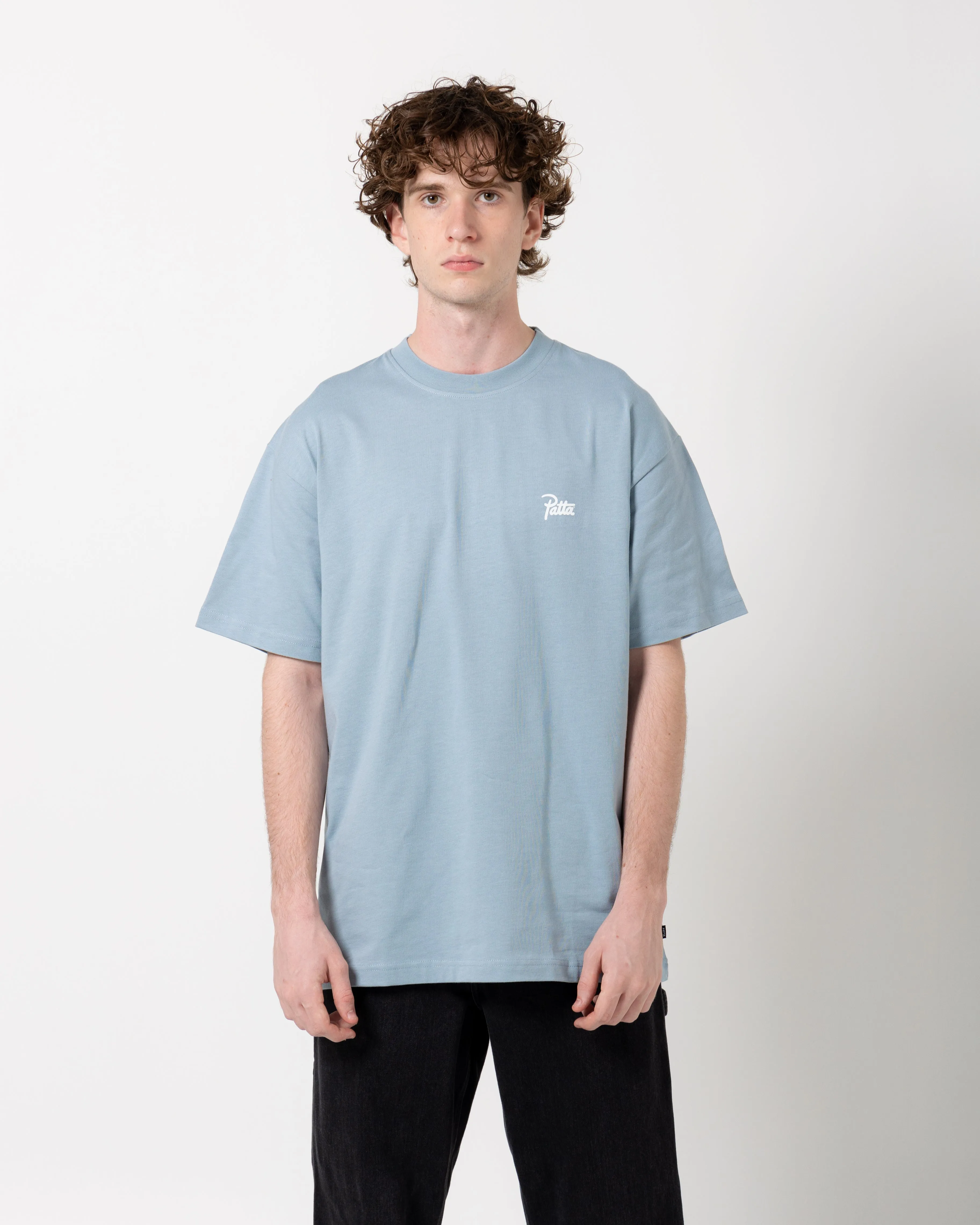 Homerun Tee | Dusty Blue