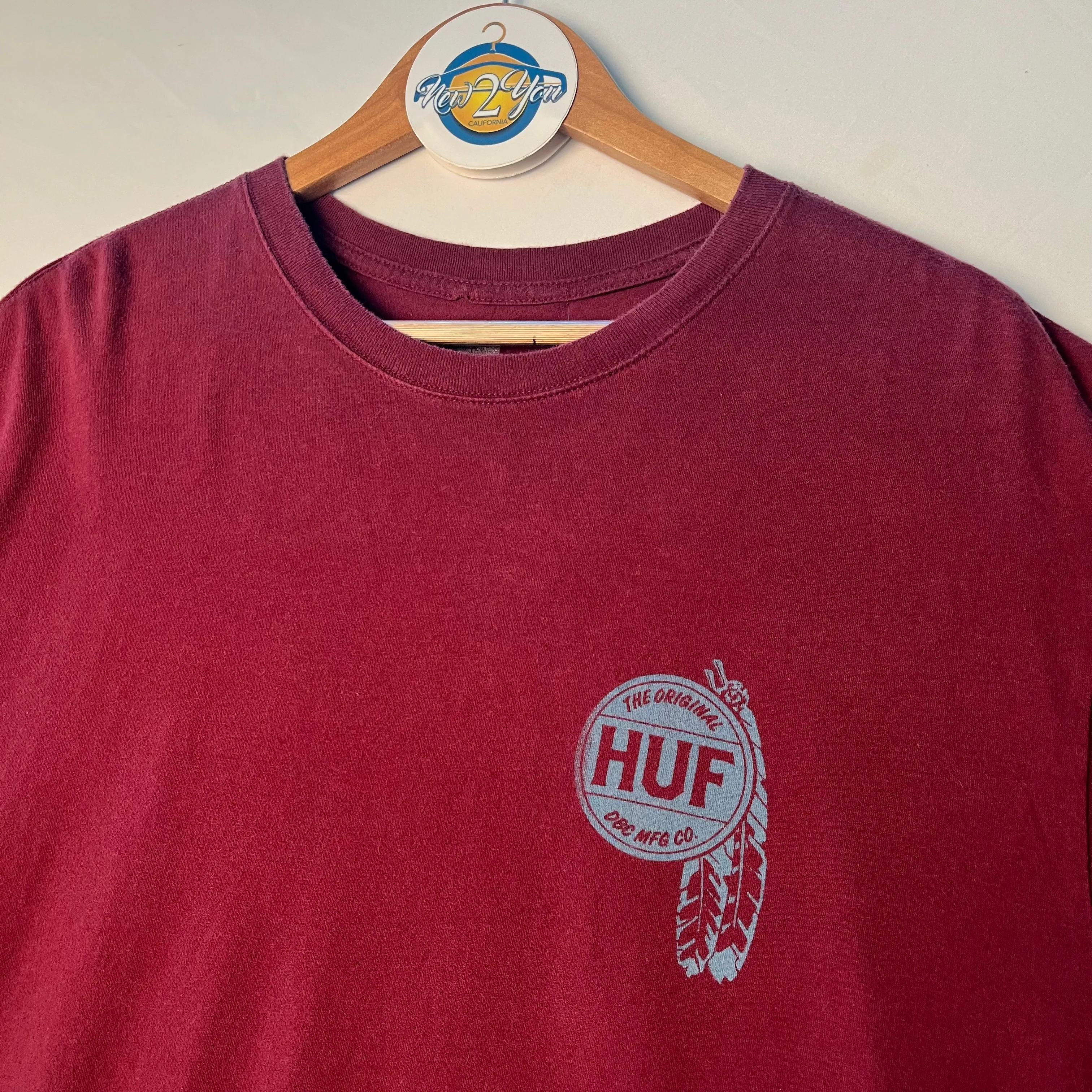 Huf Maroon Chief Tee
