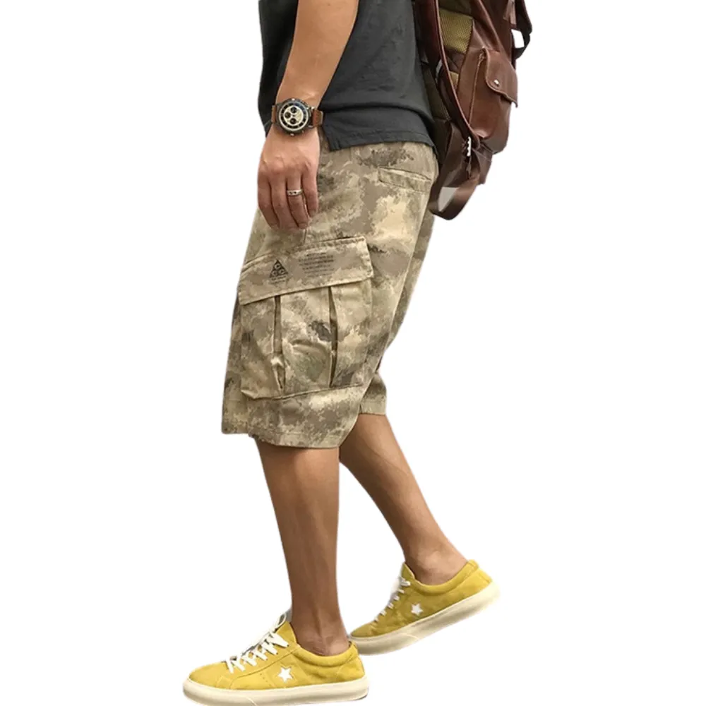 Japanese Desert Camouflage Cargo Shorts