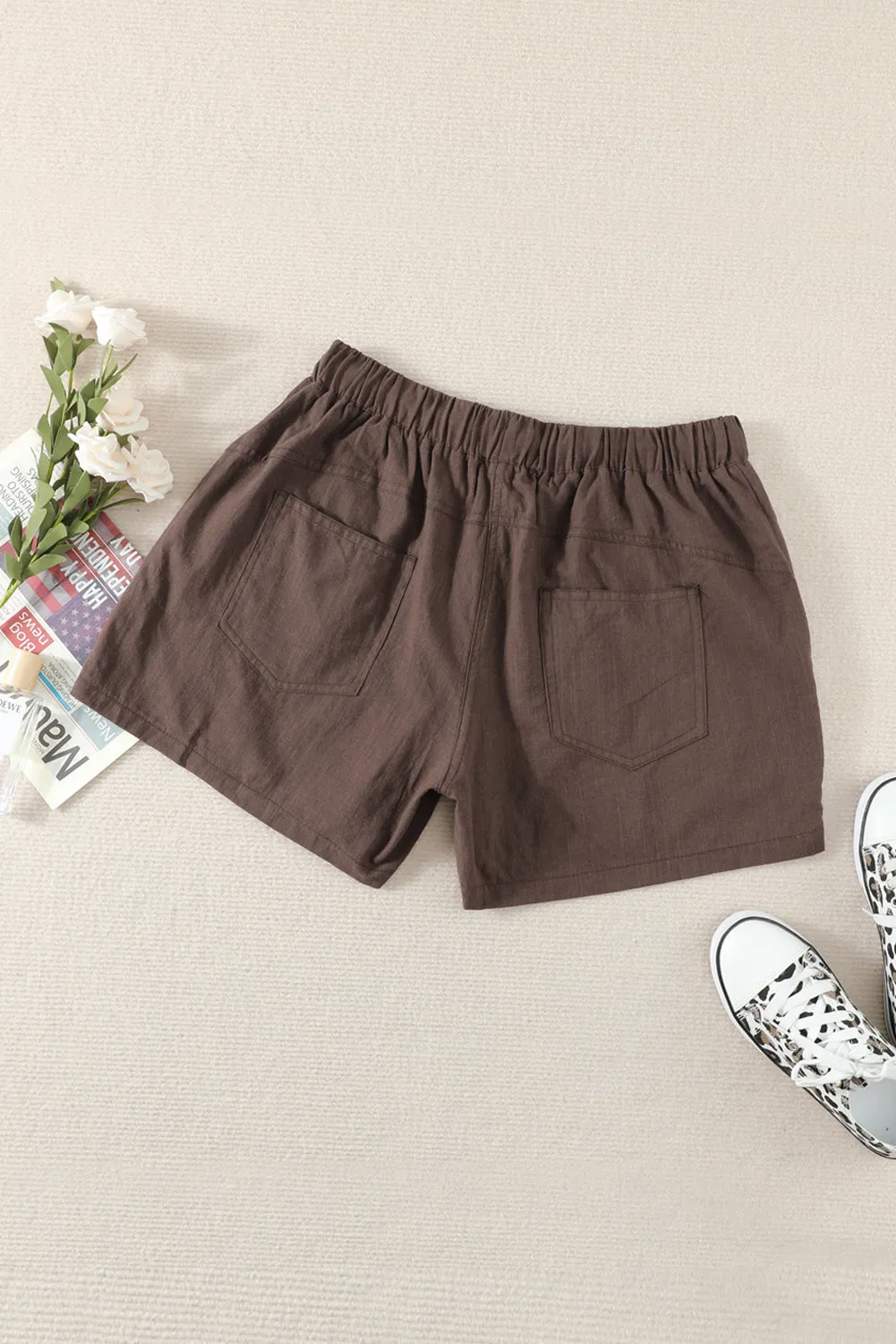 Khaki Faylin Shorts