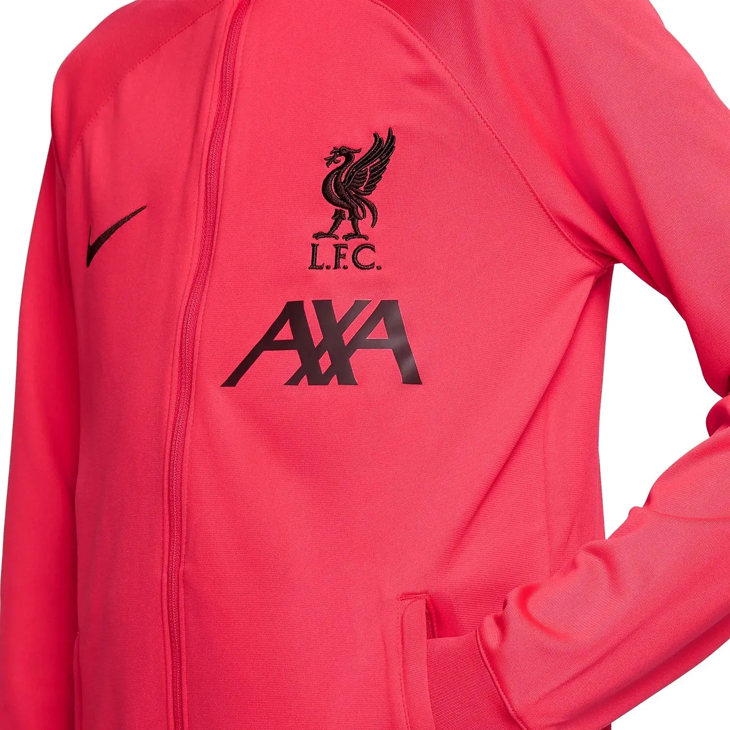 Kids - Liverpool training presentation hooded tracksuit 2022/23 - Nike
