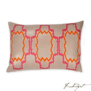 Lilly Pillow - Coral