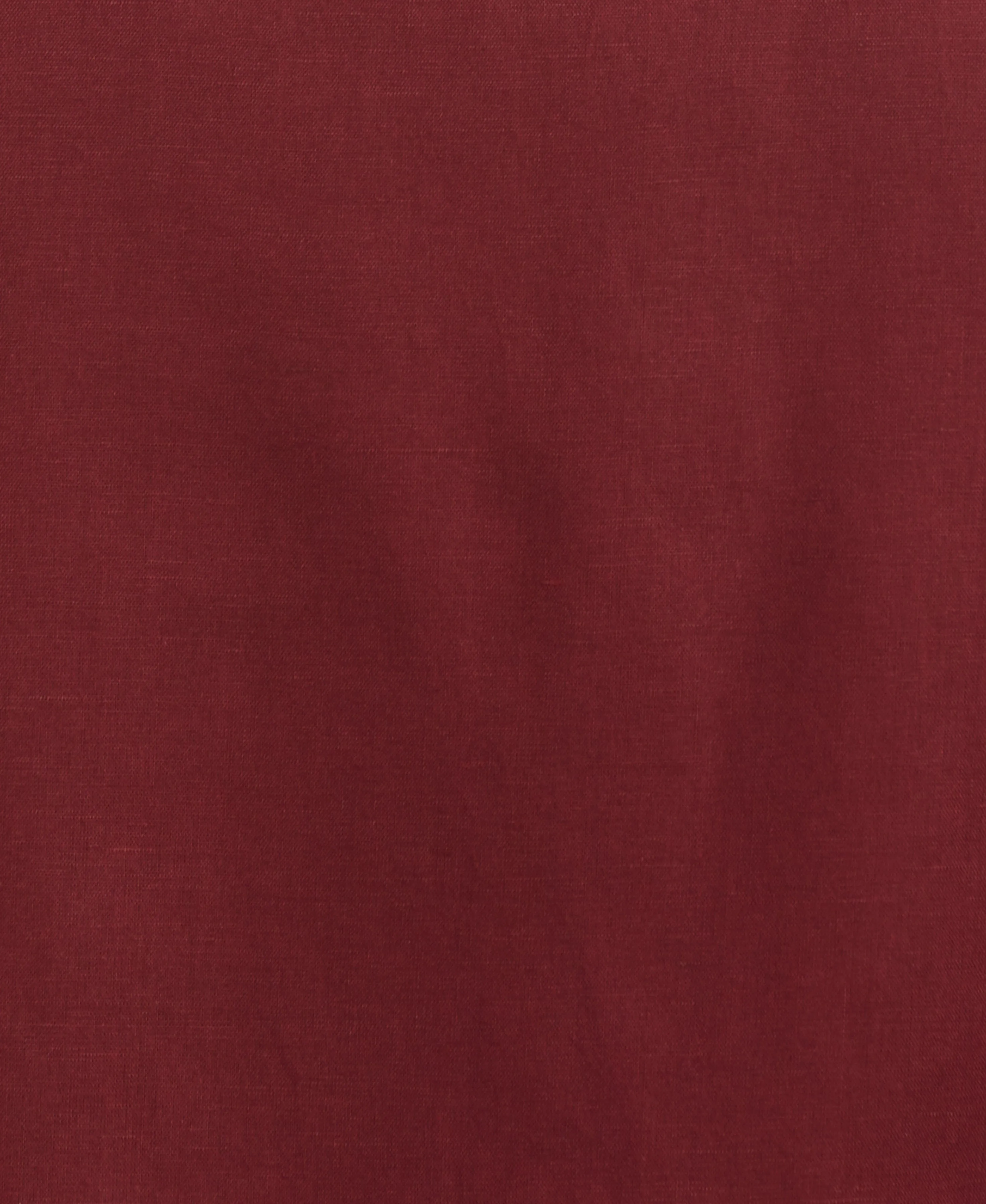 Linen Blend No-Pocket Guayabera Shirt