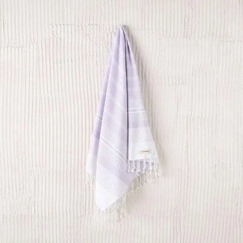 Linen House Hammam Towel 100x180 Burleigh Lilac