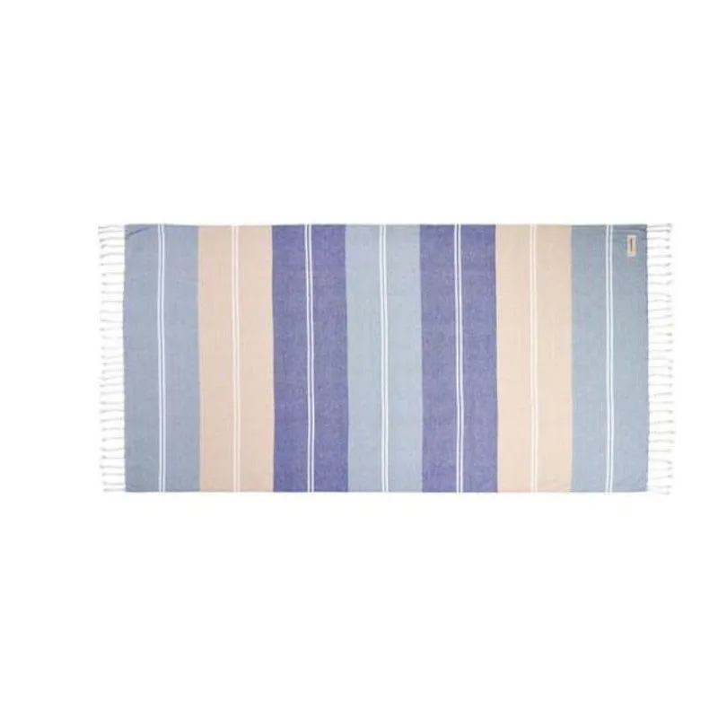 Linen House Hammam Towel 100x180 Freshwater/Blue