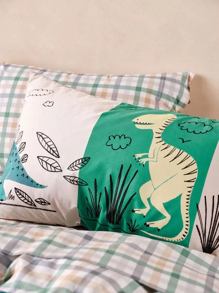 Linen House Multi Prehistoric Patchwork Duvet Cover Set