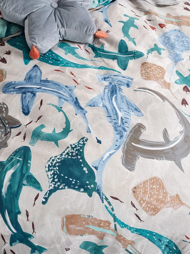 Linen House Shark School Duvet Cover Set