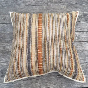 Linen Plaid Selvedge - One of a Kind Pillow