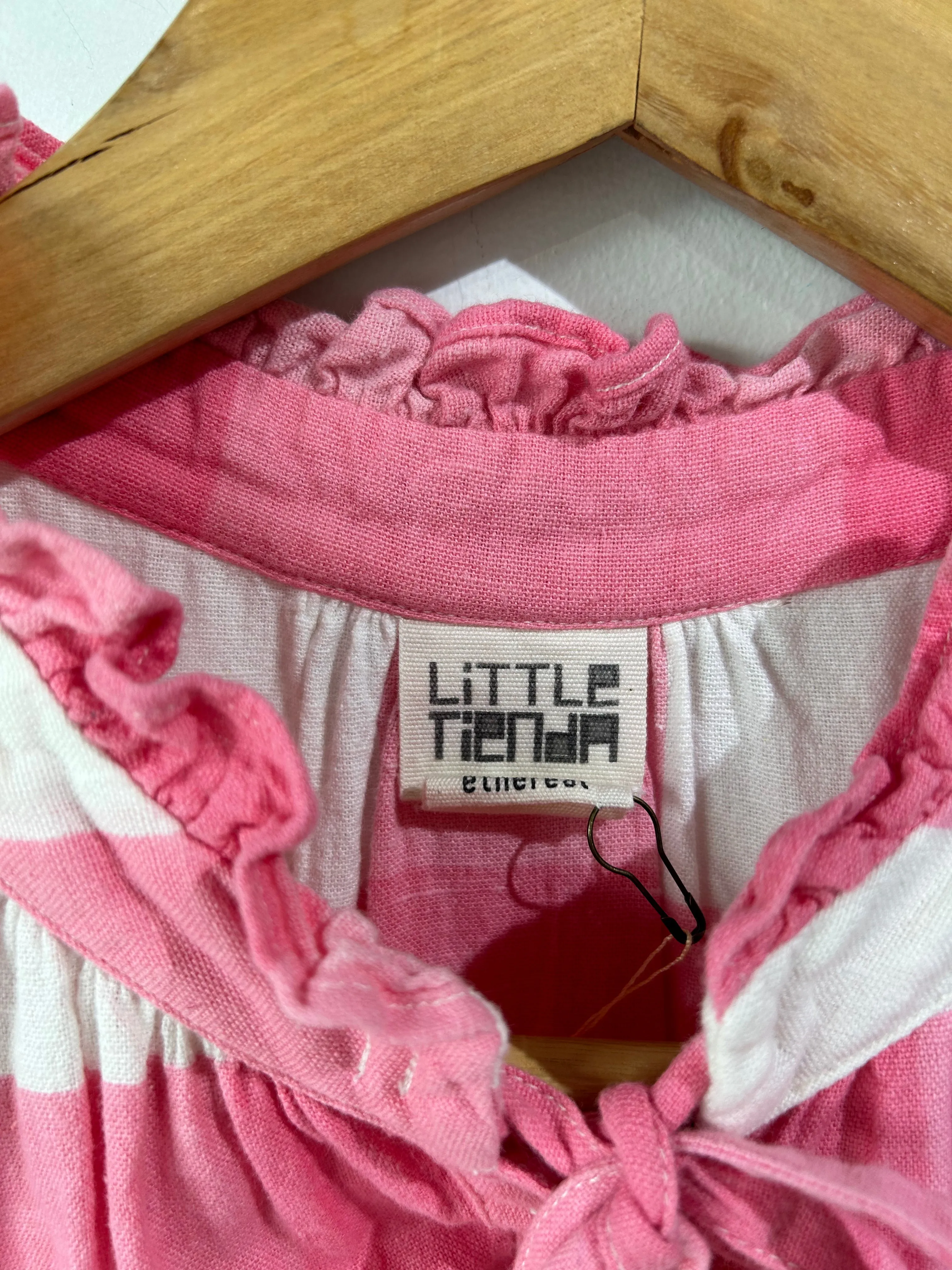 Little Tienda Pink Gingham Dress