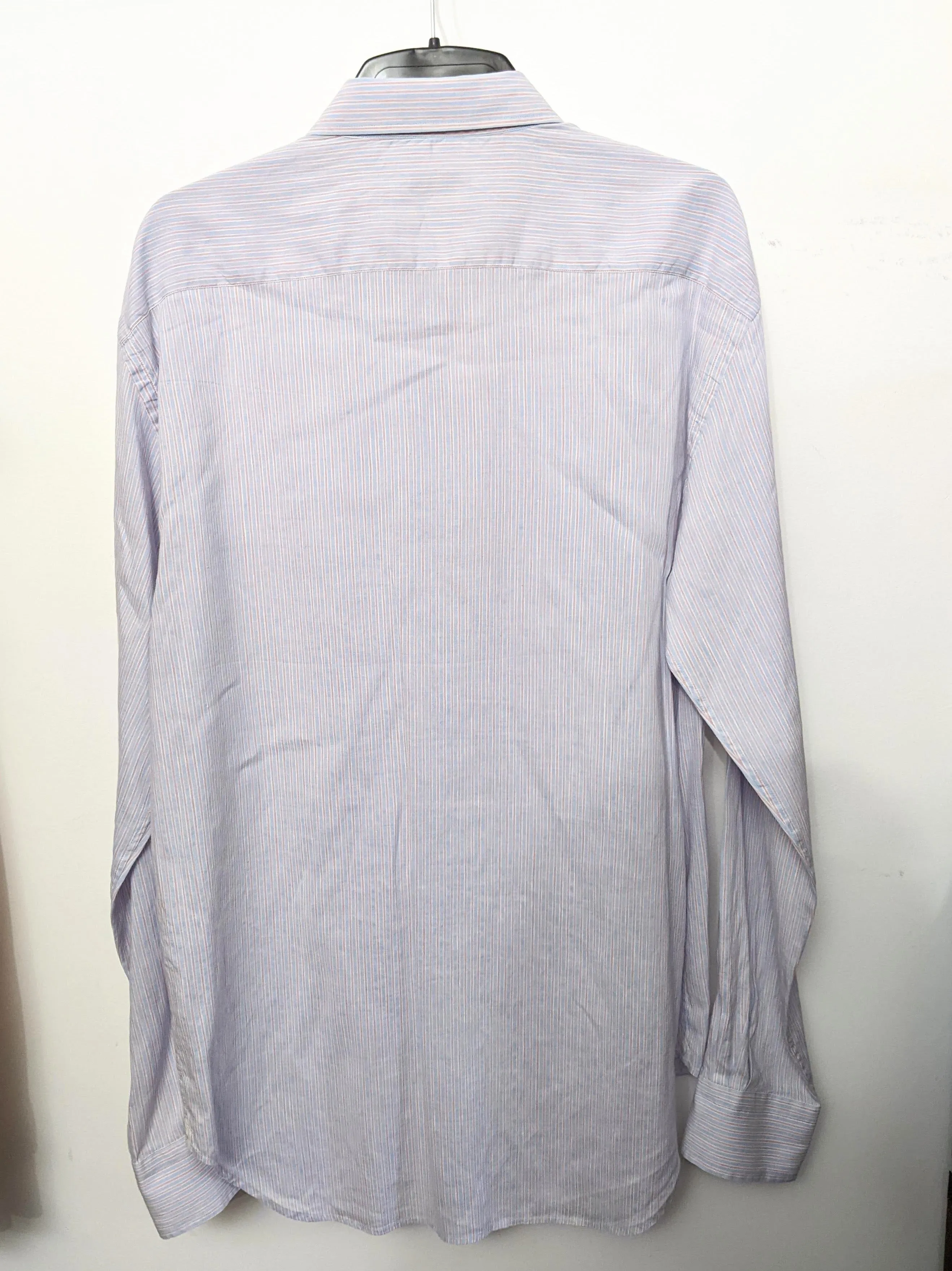 LORO PIANA Lined Men's Long Sleeves Shirt, Sz44