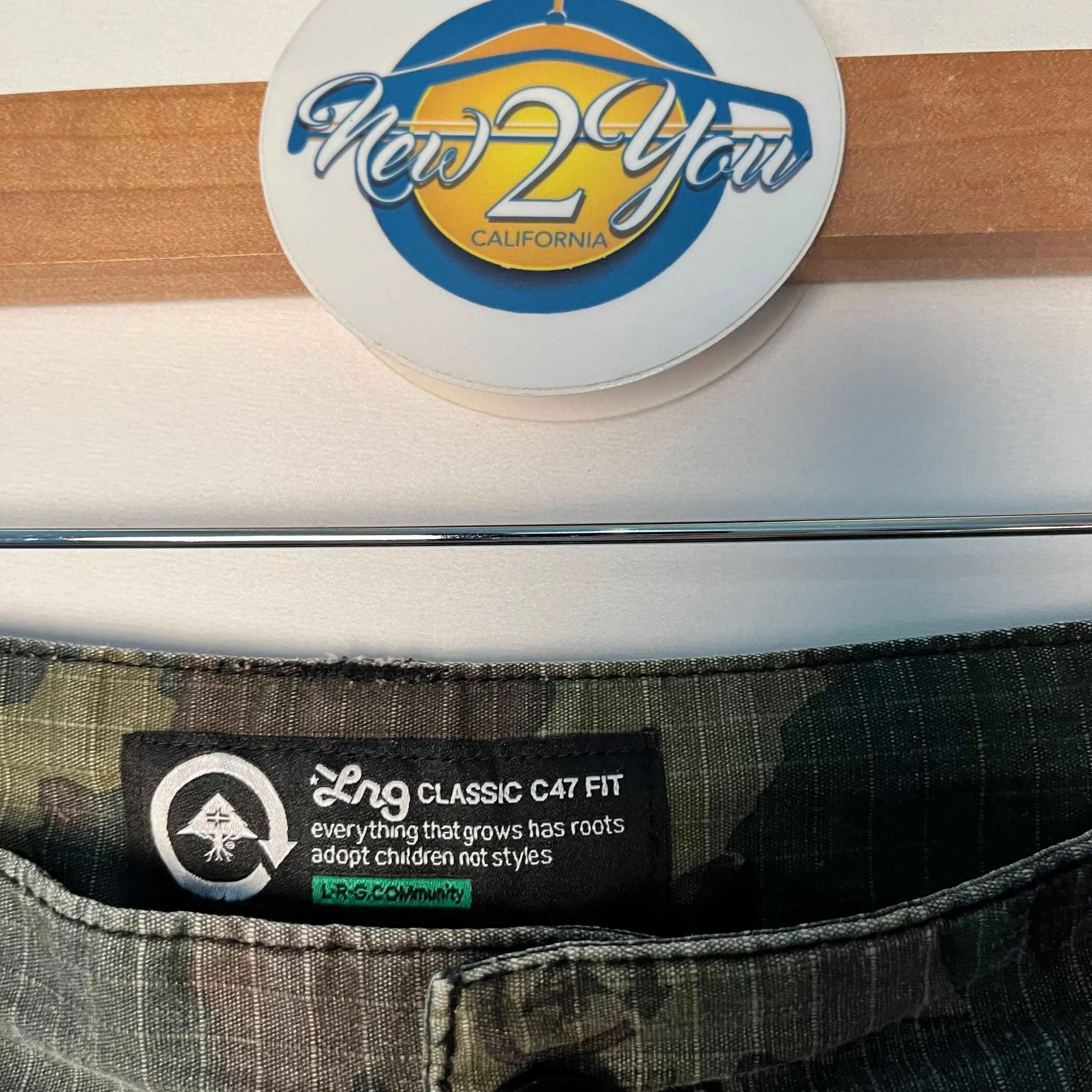 LRG Camouflage Cargo Shorts