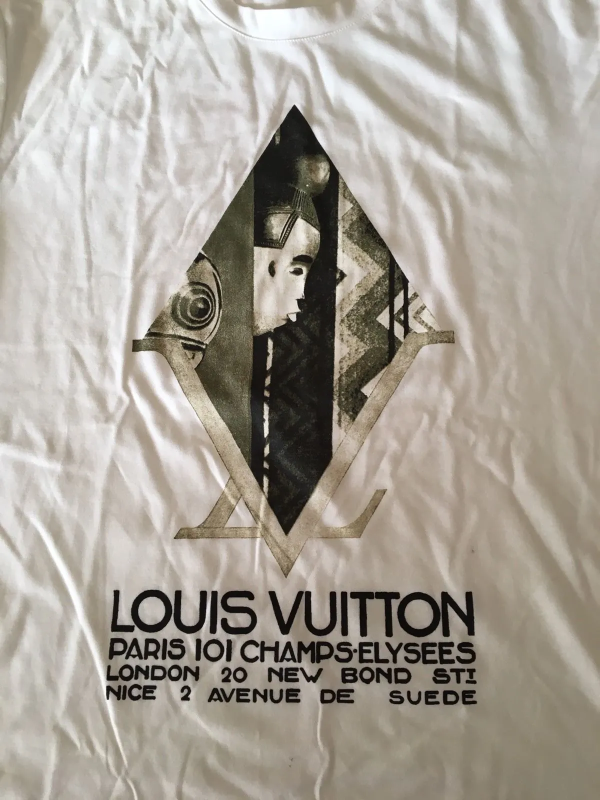 LV Archive Print T-Shirt