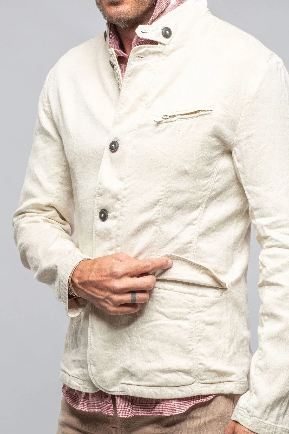 Lyndhurst Linen Jacket In Natural