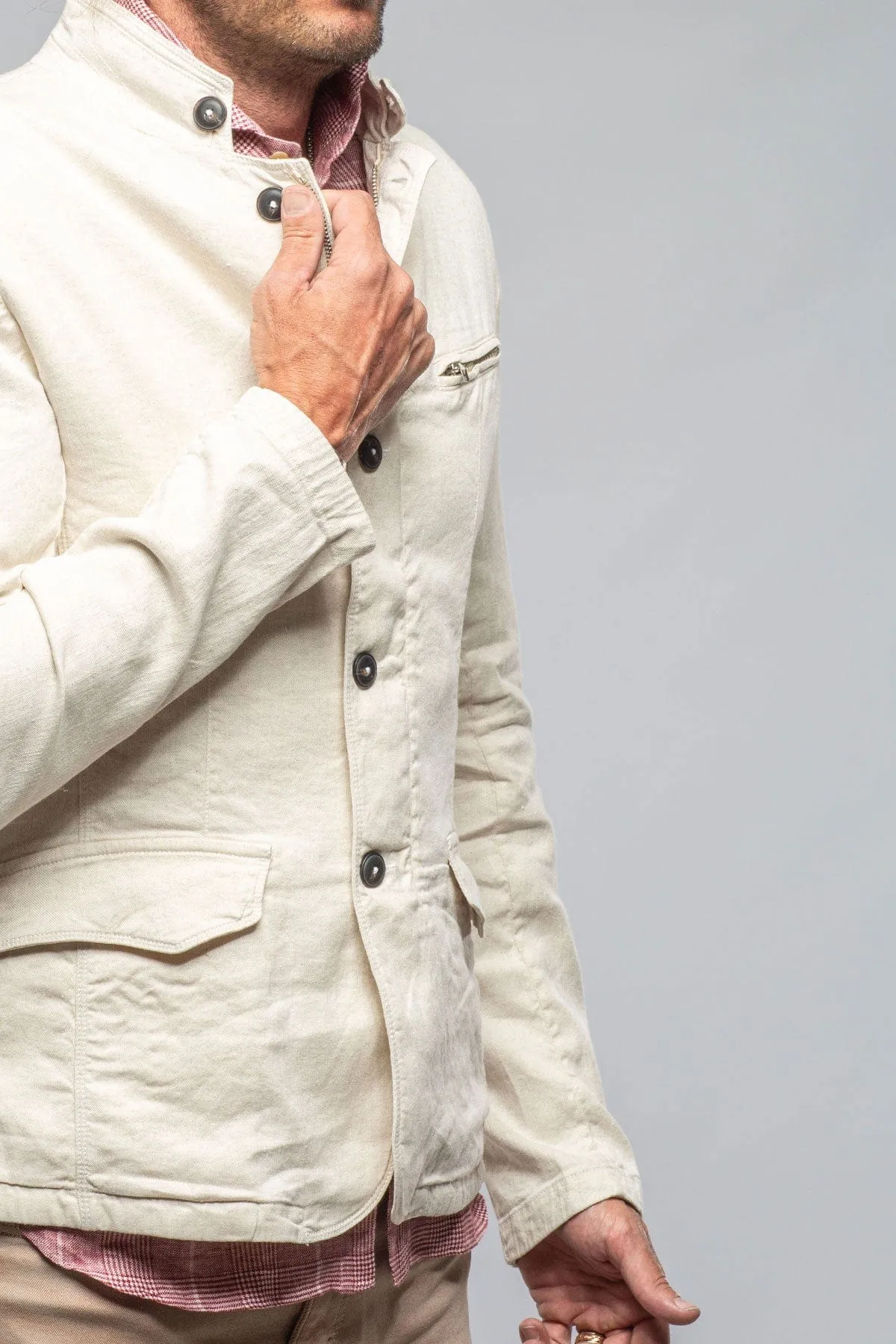 Lyndhurst Linen Jacket In Natural