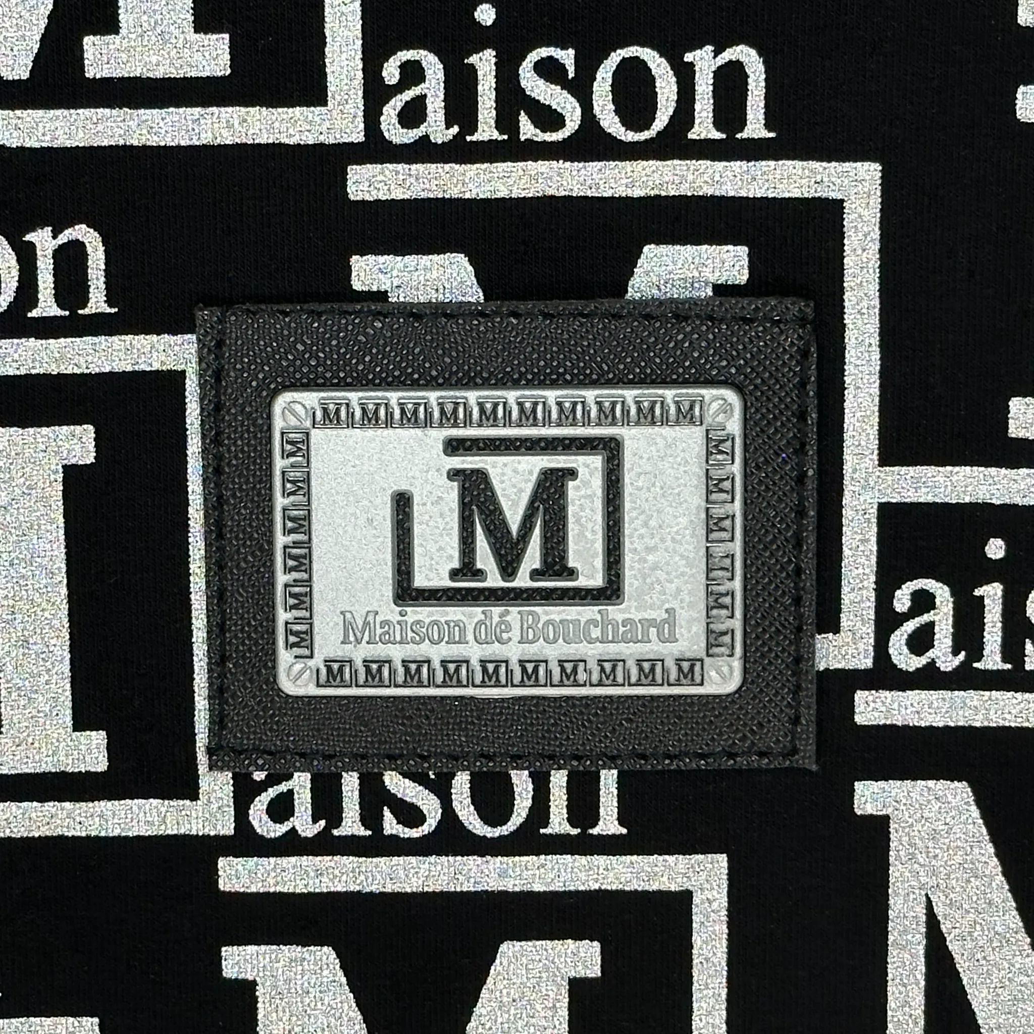 MDB Couture Men's Metallic Monogram T-shirt